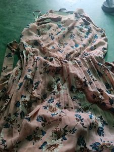 Chic Floral Print Sleeveless Dress