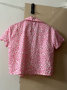Floral Print Short Sleeve Shirt