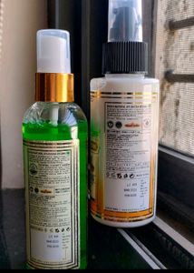 Sunscreen Lotion And Face Freshner