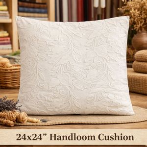 Elegant Floral Cushion Cover