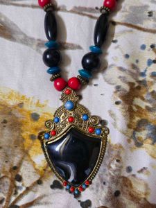 Boho Statement Pendant Necklace