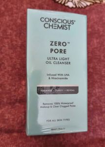Conscious Chemist Zero Pore Oil Cleanser