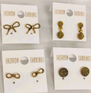 Earring Set - Four Pairs