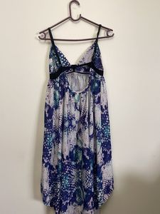 Bohemian Print High-Low Maxi Dress