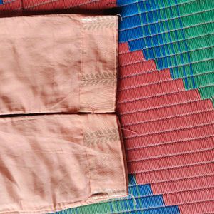 Peach Kurta Dupatta set