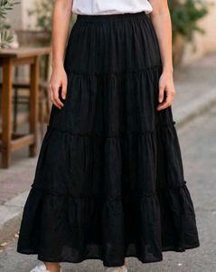 Black long Skirt
