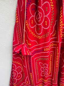 Bandhani Lehenga With Jacket