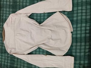 Chic Checked Long Sleeve Button-Up Shirt