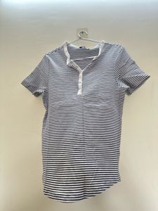 Striped Henley T-Shirt