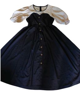 korean black dress