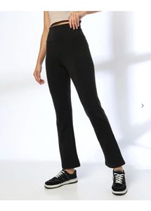 Classic Black Flared Tights