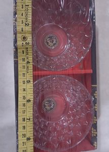 Glass Bowls Set... 2 Pic 🥣 New With Tag. 💞