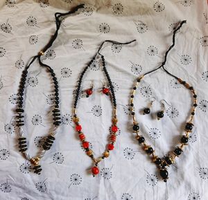 COMBO of 3 Bead Necklaces