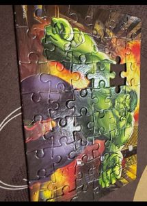 144 pieces Avengers Hulk &amp; Black Widow Puzzle