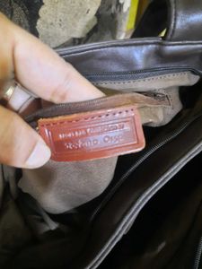 Chic Brown Leather Shoulder Bag