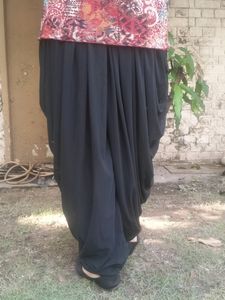 Flaired Black Salwar