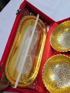 Decorative Serving Bowls with Spoons