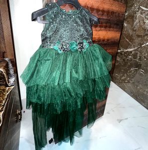 Tail Cut Frock For Baby Girls