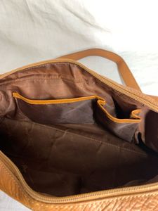 Vintage Adena Luce Italy  Leather Shoulder Bag