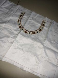 Embroidered Blouse Fabric Piece