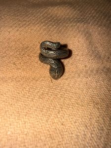 Snake Design Statement Ring