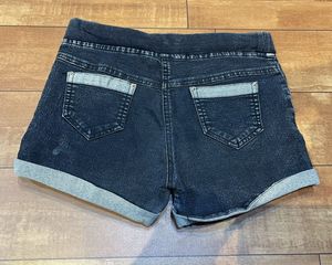 Denim Roll-Up Shorts