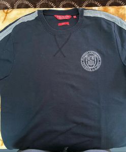 John Players Men's Black Sweatshirt