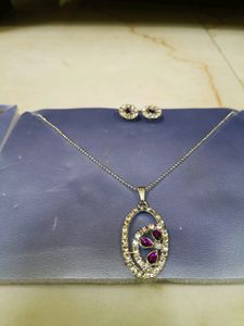 Pack Of 2 Beautiful Pendant Set With Earring