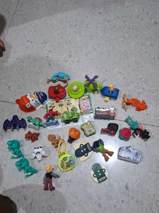 Assorted Kinder Toys &amp; Funko Pops