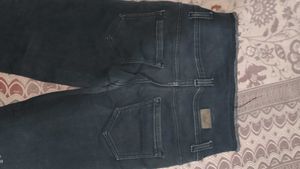 High-Waist Button-Up Jeans