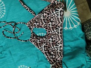 Floral Print Bikini Top
