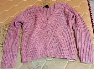 Very Stylish Pink Sweater Top..