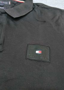 Tommy Hilfiger Men's Black Polo Shirt