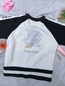 Dragon White Black Top