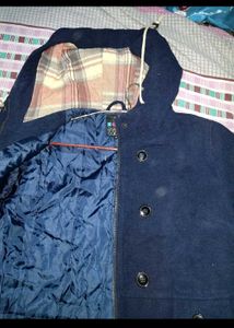 Cozy Teal Toggle Coat with Hood Nd sweater free