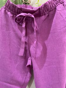 Women's Purple Jogger Pants