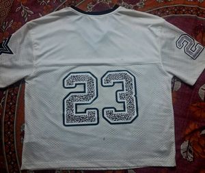 UNISEX White Jersey