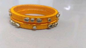 Silk Thread Bangles ✨