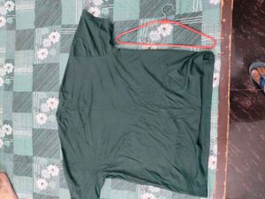Men Dark Green Stylish Graphic T-Shirt