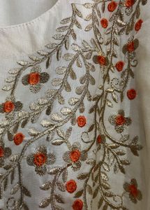 Elegant Cream plazo set