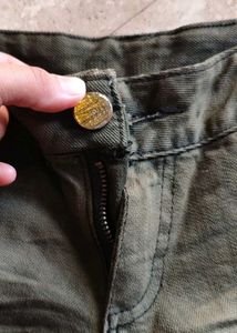 Tiger Print Shorts