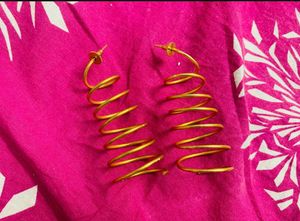 Spiral Drop Earrings
