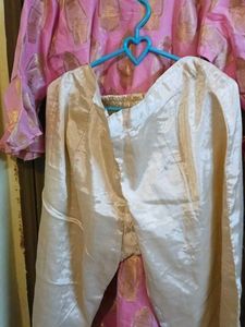 Pink Kurta Set with Pants