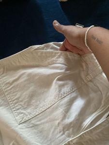 Zudio Light Beige Cargo Pants