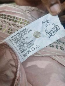 Elegant Sequined Pink Kurta