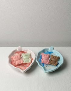 couple teddy  Decorative sented Candles