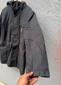 Carhartt Men's Black Hooded Parka Jacket