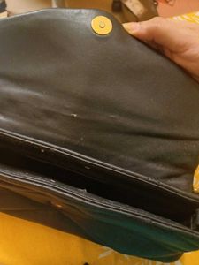 Mango Chic Black  Bag with Gold Chain