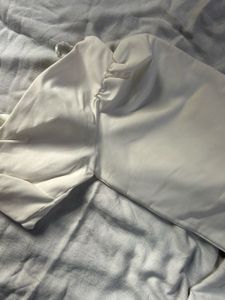ZARA Twist-Front Crop Top