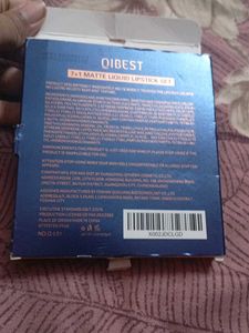 QIBEST Matte Lipstick Set